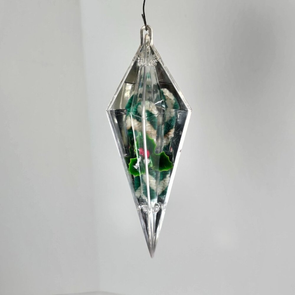 VTG Christmas Ornaments Lot Aluminum Bells Plastic Icicles Mirrored Ball 50s 60s - Picture 6 of 15